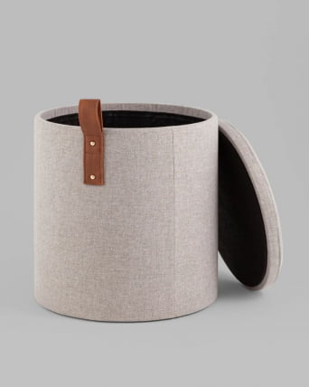 Пуф с ящиком Эркки S серый_1