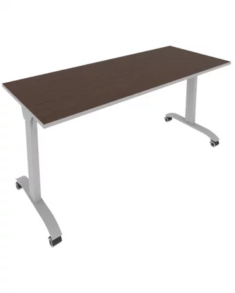 Стол складной мобильный MOBILE SYSTEM СМ-6 Венге/Титан_0