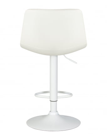Стул барный DOBRIN TAILOR WHITE Белый PU_4