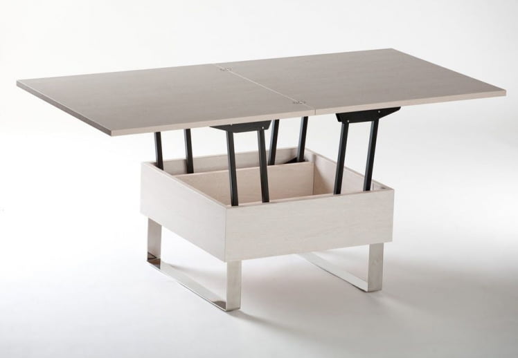 Стол трансформер Piccolo Выбеленный дуб_1