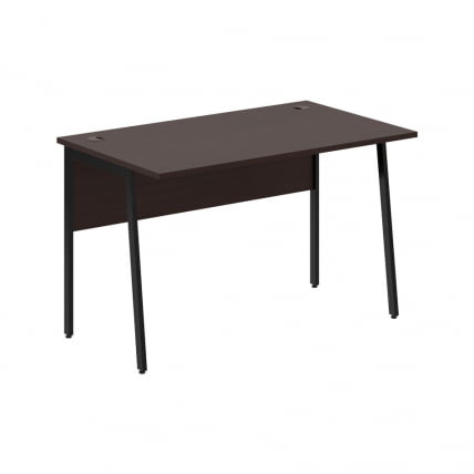 Стол рабочий IMAGO Plus СП-2P Венге Магия Черный_0