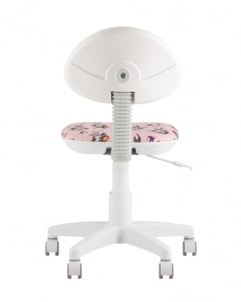 Кресло компьютерное детское УМКА Girls пластик белый_3