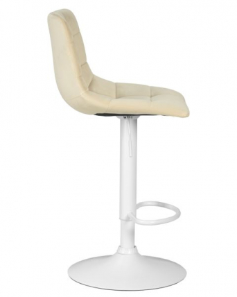 Стул барный DOBRIN TAILOR WHITE (бежевый велюр (MJ9-10)) 2 шт_3