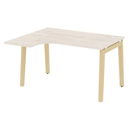 Стол эргономичный левый ONIX WOOD OW.SA-3(L) Денвер Светлый/Светлый_0