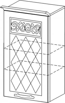 Шкаф правый Тиффани 19.03_3
