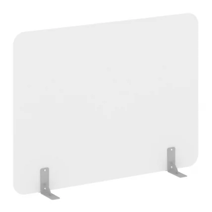 Перегородки на металлических опорах на фетровых подпятниках R-line DP.F-160-120 Белый Бриллиант_0