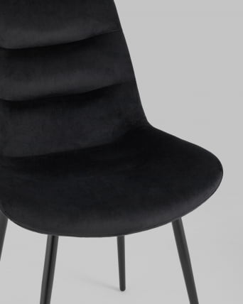 Стул Остин велюр Черный_7