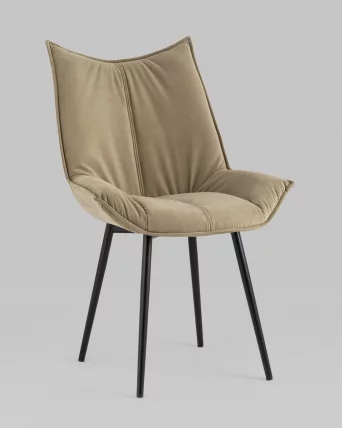 Стул обеденный Осло велюр Капучино_1