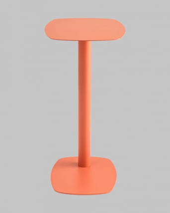 Журнальный столик Eanna S металл коралловый_5