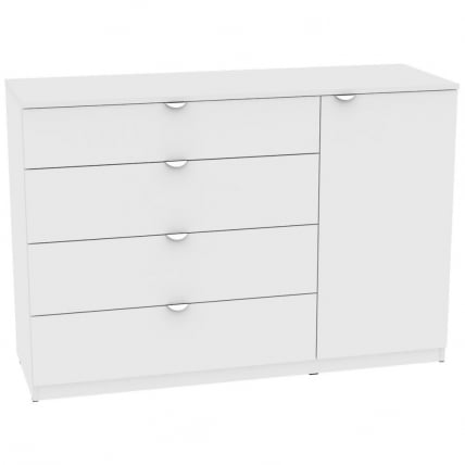 Комод Калисто(K45)923х1352х468ручкаторцеваяTR-2(Белый)_0