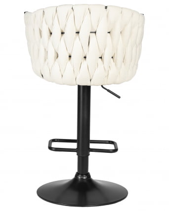 Стул барный DOBRIN LEON (кремовая ткань (LAR 275-33))_4