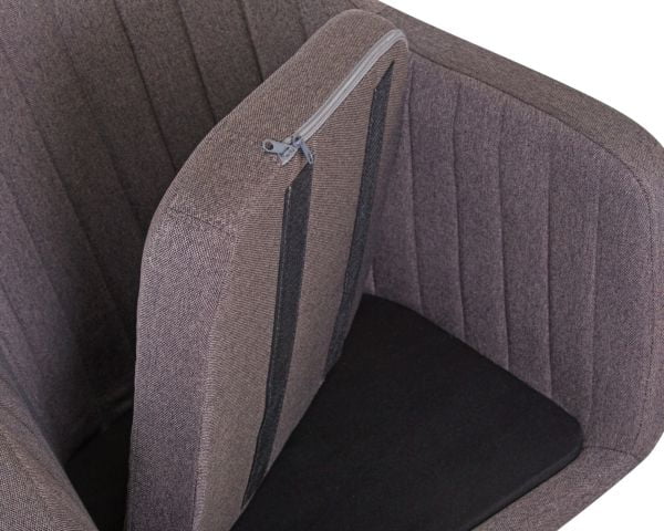 Набор 2 шт Кресло-качалка ДОБРИН КИАРА (серая ткань (ЛАР-106Д-26)) 2 шт / DOBRIN KIARA (LAR-106D-26))_9