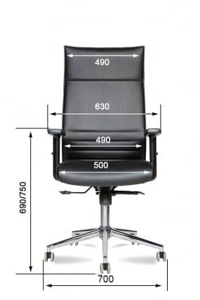 Офисное кресло Майк | Крестовина: хром паук | Подлокотники: 709_5