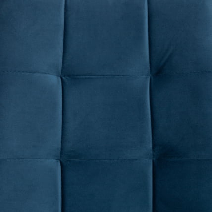 Стул CHILLY (mod. 7095-1) ткань/металл, 45x53х88 см, высота до сиденья 50 см, синий barkhat 29/черный_6