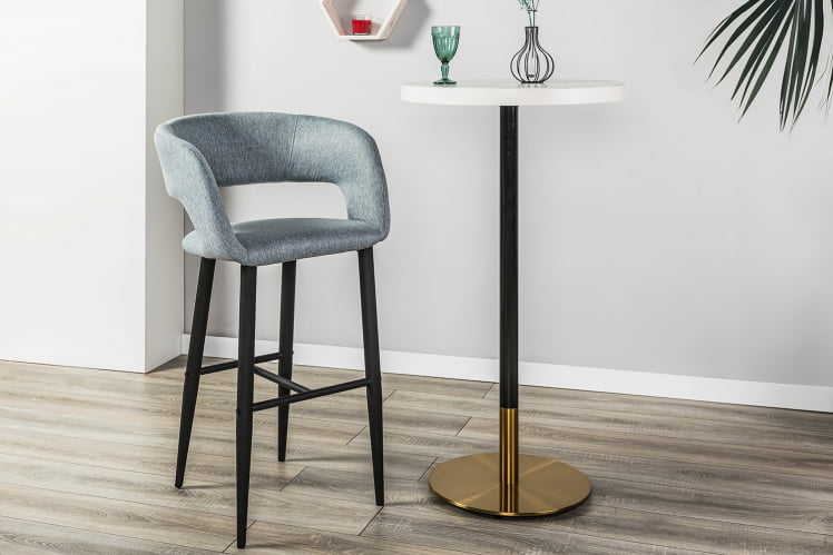 Кресло Hugs Б св.сер/черный_5