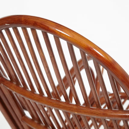 Кресло-качалка ВИЕННА (разборная) / без подушки / ротанг топ куалитй, 58кс133кс102 см, Пекан (орех) / VIENNA top quality, 58x133x102 Pecan_3