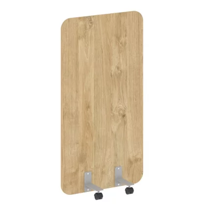 Перегородка на металлических опорах, на роликах R-line DP.R-80-150 Тиквуд Светлый_0