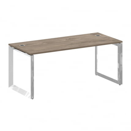 Стол рабочий руководителя на О-образном м/к ONIX DIRECT LUX M-O.MO-SRR-5.8 Тиквуд темный_0