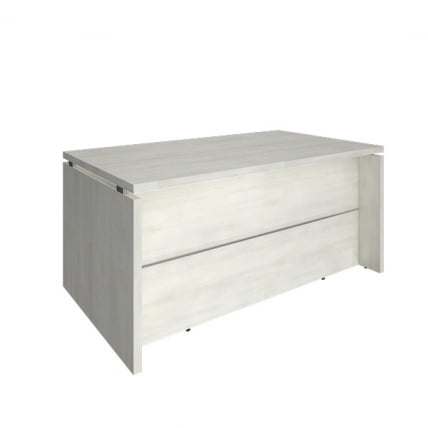 Стол руководителя YALTA LT-A14 Снежная Платина_0