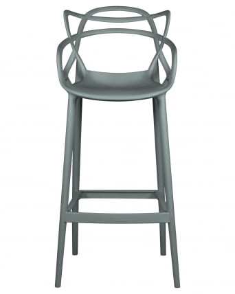 Стул барный DOBRIN MASTERS BAR Серый GR-04_5
