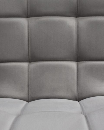 Стул барный DOBRIN KRUGER ARM (серый велюр (MJ9-75)) 2 шт_9