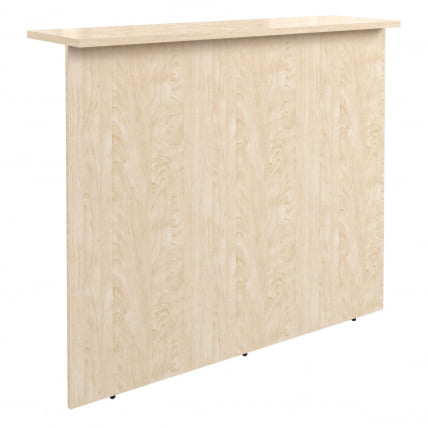 Стойка ресепшн прямая DMS 160 Бук Тиара_0