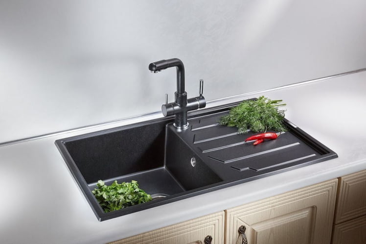 Кухонная мойка GRANULA 8601 Пирит_1