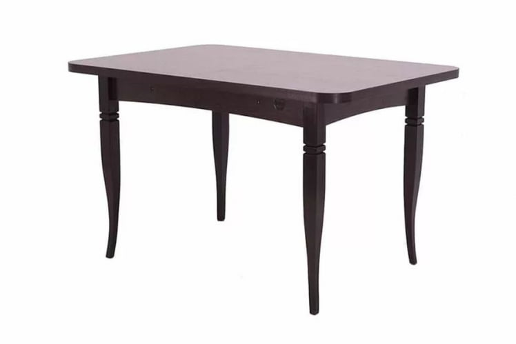 Стол раскладной Ялта-2 с резными опорами Венге Анкор темный_1