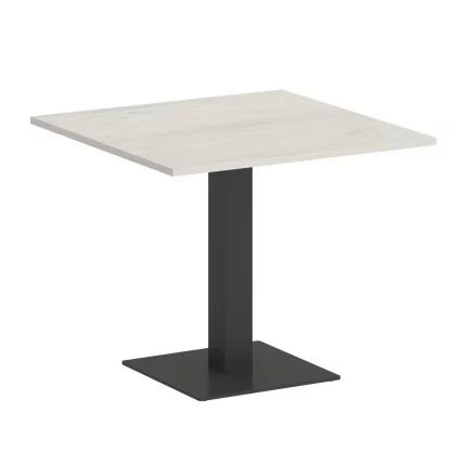 Стол журнальный квадратный HOME OFFICE VR.SP-5-90.2 Дуб Наварра/Антрацит металл_0