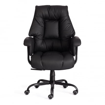 Кресло руководителя BROOKLYN кожзам, черный_5