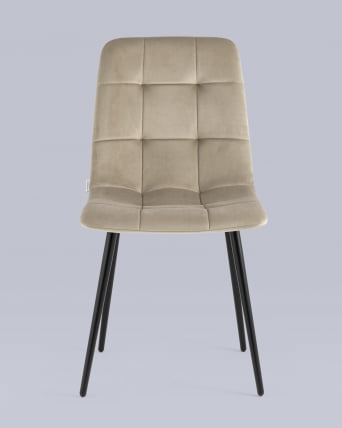 Стул Одди велюр Бежевый_3