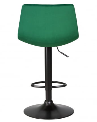 Стул барный DOBRIN TAILOR BLACK (зеленый велюр (MJ9-88))_4