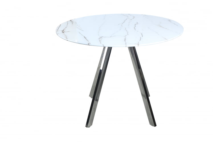 Стол обеденный Хьюстон D100 Белый_2