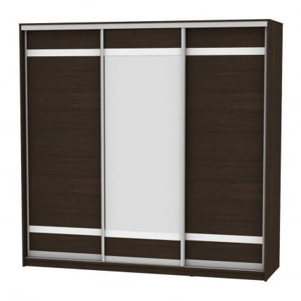 Шкаф-купе B-230х235х60-3(Венге-D9D10D9)_0