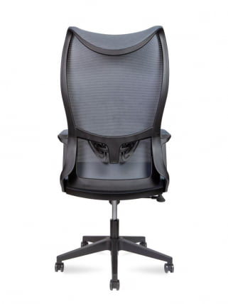 Кресло офисное WAVE AM3-H(BLACK) Серый_4