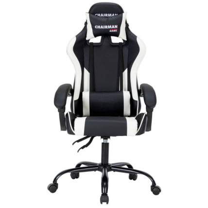 Геймерское кресло CHAIRMAN CH41 Черный-белый_1