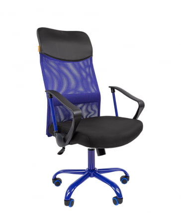Кресло руководителя CHAIRMAN 610 CMet Синий_0
