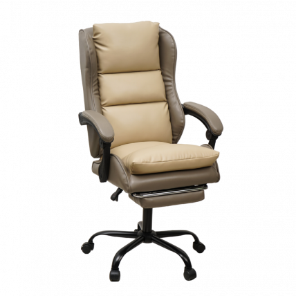 Кресло 897 KINGQUEEN, цвет светло-серый/бежевый, 897-lgray-beige_0