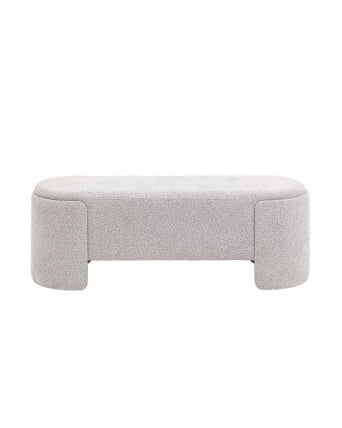 Банкетка Taks букле Светло-серый_1
