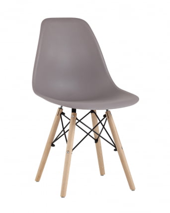 Стул Eames Style DSW темно-бежевый (разборный каркас)_0
