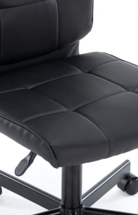 Кресло для персонала Everprof EP-300 Экокожа Черный_4