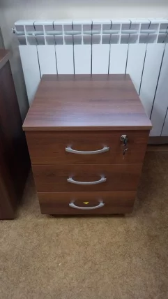 Тумба 3 ящика с замком Альфа 62.47_1