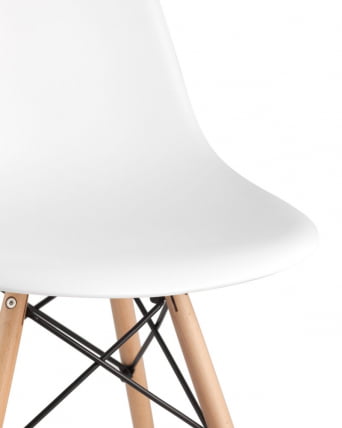 Стул Eames Style DSW белый (разборный каркас)_4