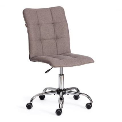 Кресло ONE ткань рогожка Nice, мокко (серо-бежевая)_2