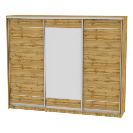 Шкаф-купе B-230х270х60-1(ДВ-D7D8D7)_0