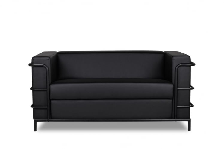 Диван двухместный Аполло 2.0 (2Д) Черный Euroline 9100_1