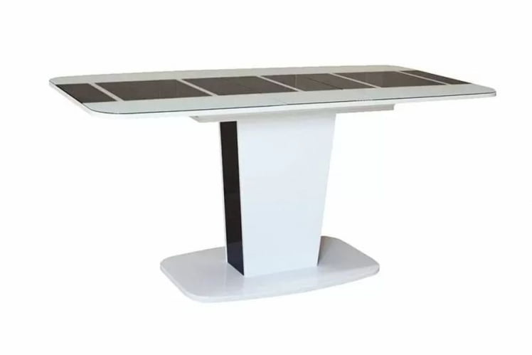 Стол раскладной Домино Белый Черный_2