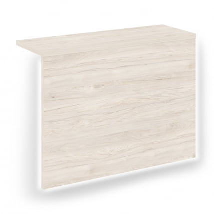 Накладка с подсветкой прямая высокая для О.R-F.MP.V-138 ONIX О.R-NP.V-138.1.S Денвер Светлый_0