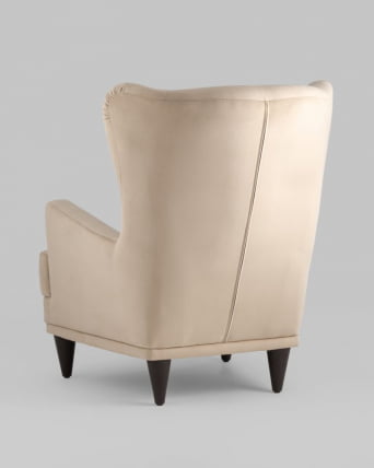 Кресло Скотт велюр Бежевый_5