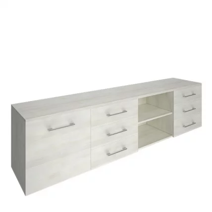 Тумба модульная четырехсекционная YALTA LT-TS 4.1L Снежная Патина_0